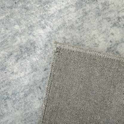 HOMCOM Grey Rug, Modern Ink Render Area Rugs, Decorative Carpet for Living Room, Bedroom, Dining Room, 150 x 80cm