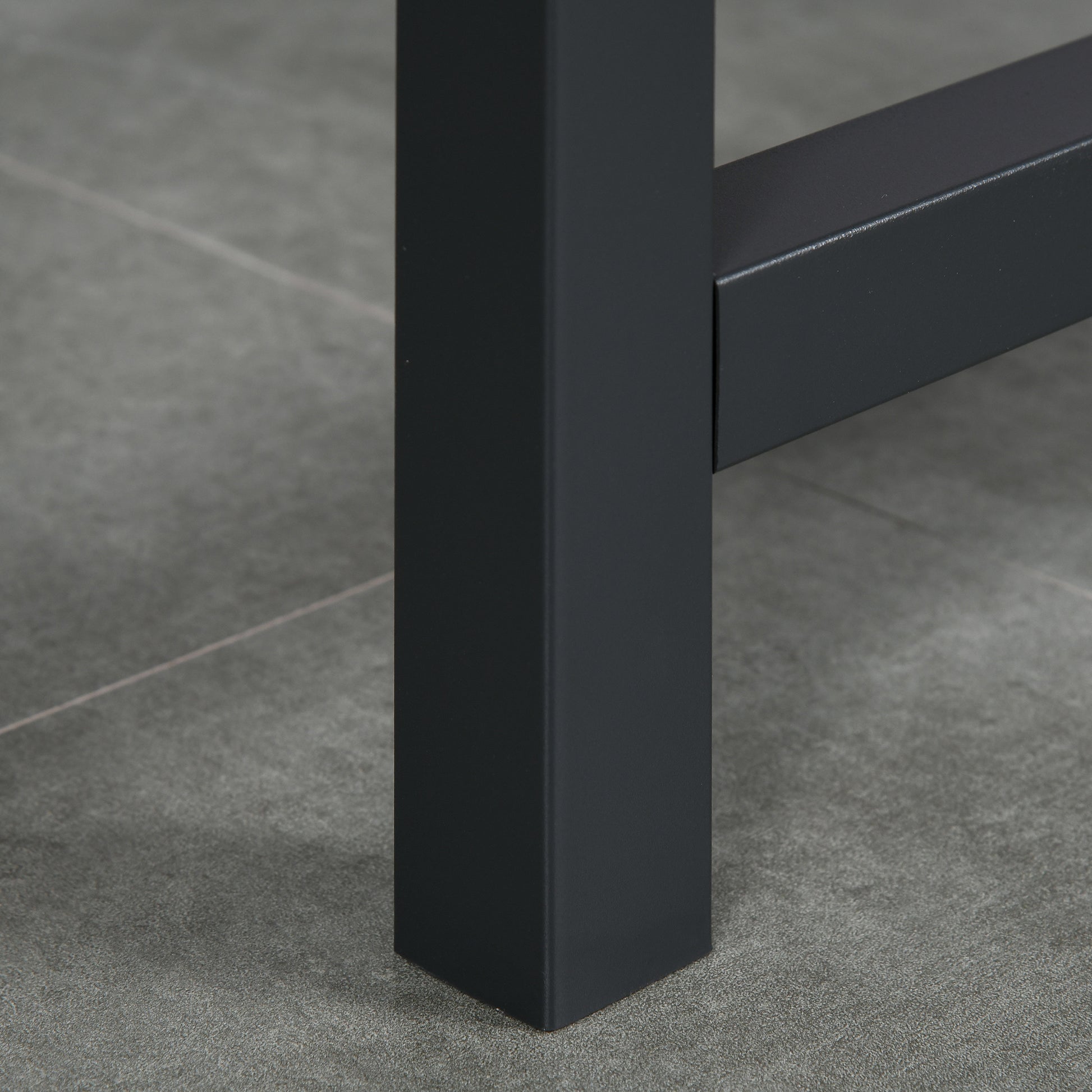 HOMCOM Foldable Dining Table Drop Leaf Folding Side Console Writing Desk for Kitchen, Dining Room, Rustic Brown