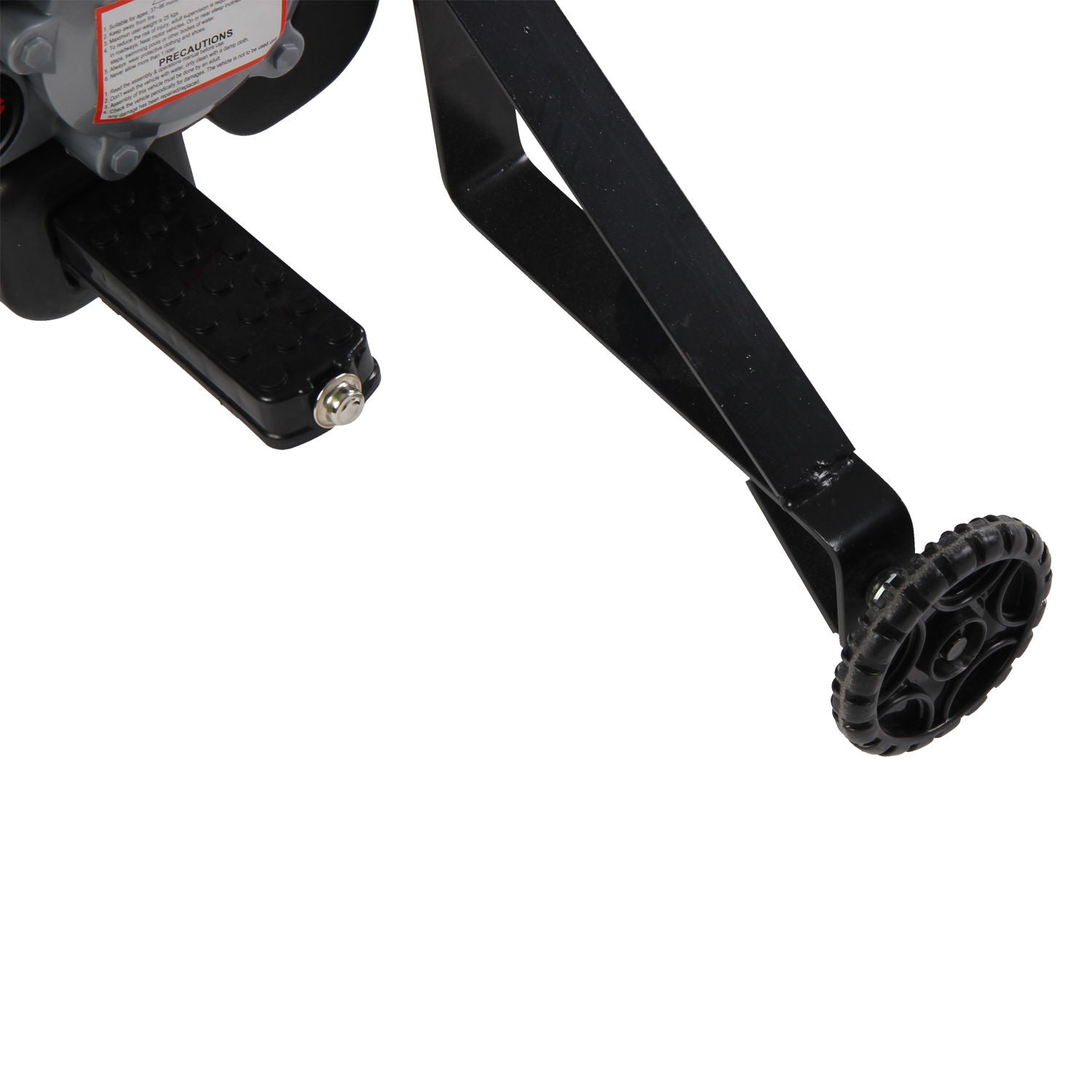 HOMCOM Kids Electric Motorbike Child Ride on Motorcycle 6V Battery Scooter (Yellow)