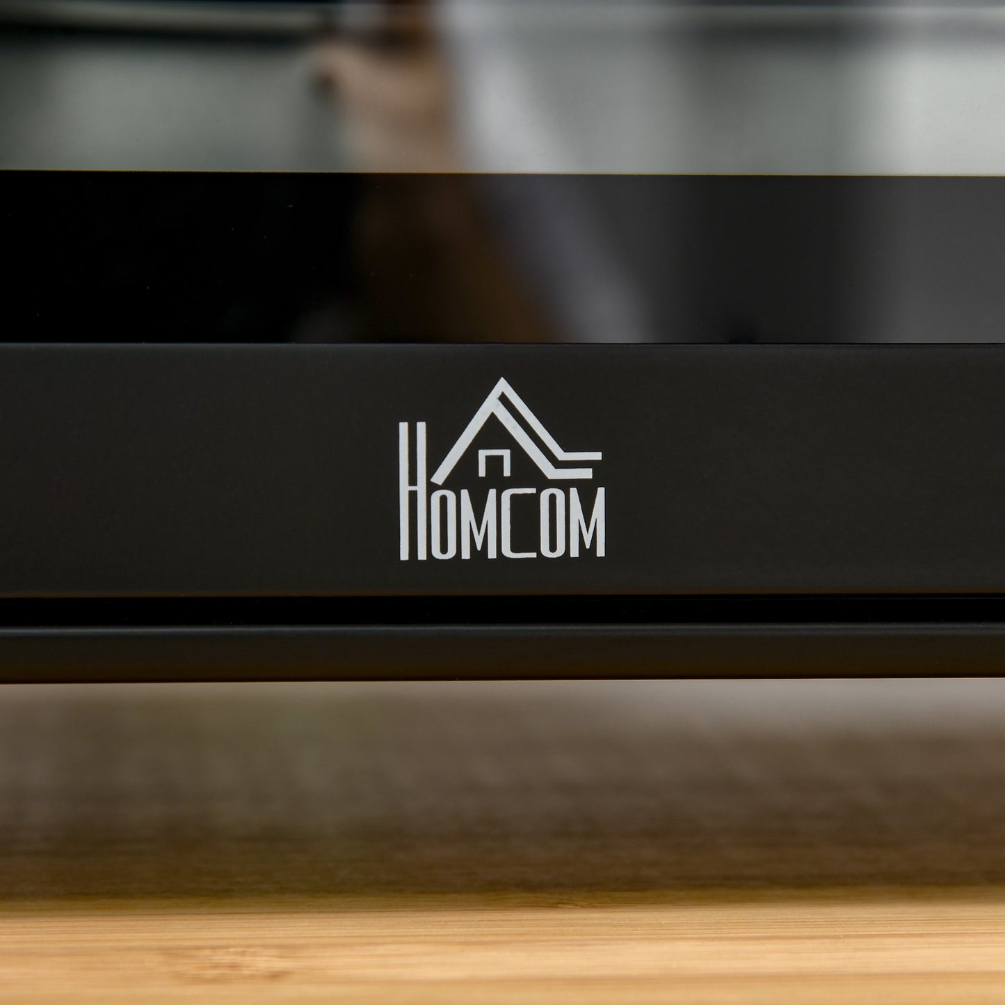 HOMCOM Mini Oven, 21L Countertop Electric Grill, Toaster Oven with Adjustable Temperature, Timer, Baking Tray and Wire Rack, 1400W