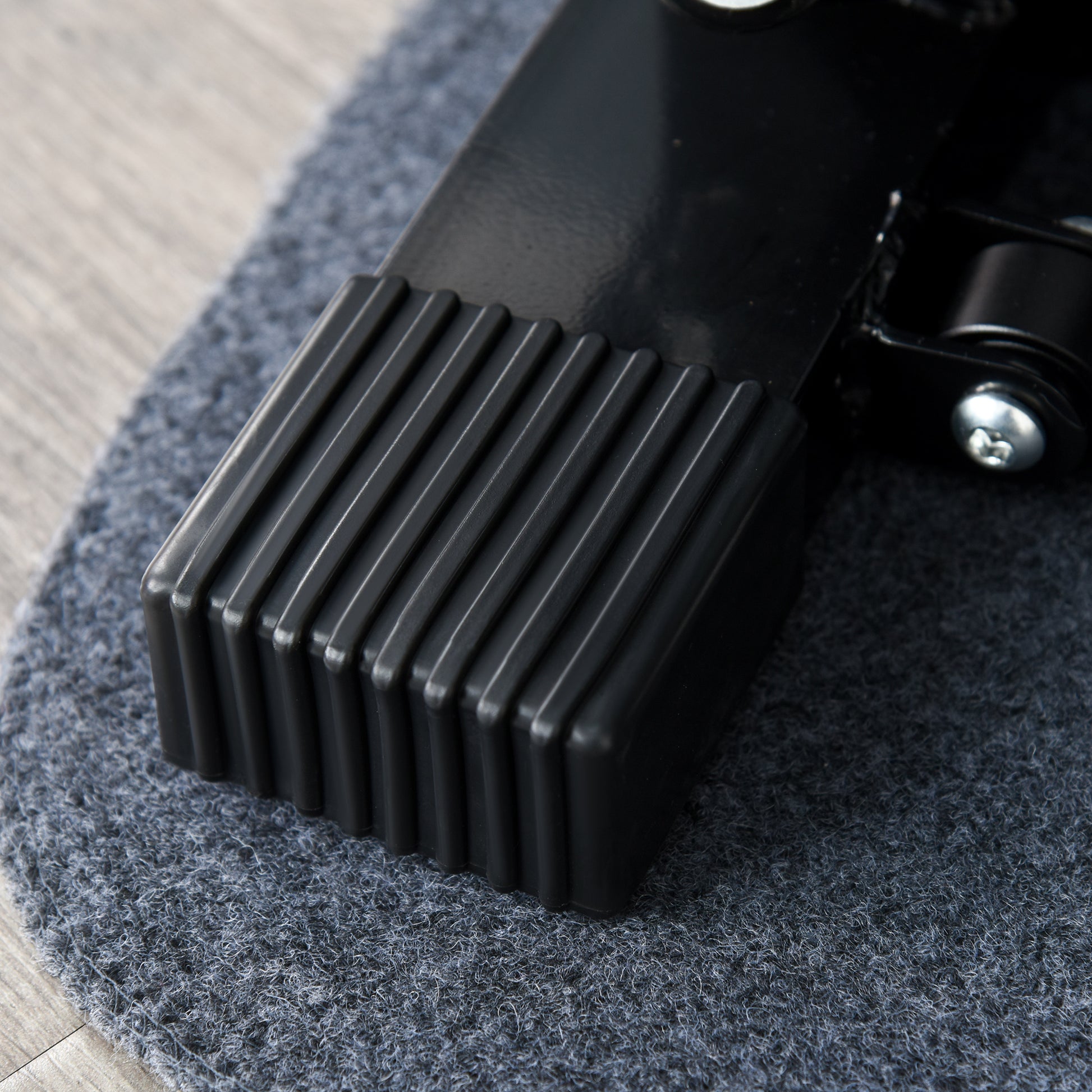 HOMCOM Mini Stepper Exercise Stepper Machine Legs Arms Thigh Toner Toning Machine Workout Training Fitness Stair Steps New Black