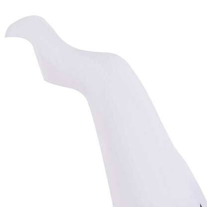 HOMCOM Next Day Delivery Scary Ghost Inflatable Halloween Scary Ghost Outdoor Decoration with LED Lights 1.2M