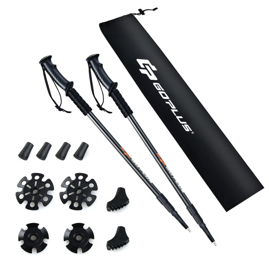 Telescopic Trekking Poles with Quick Lock System for Backpacking