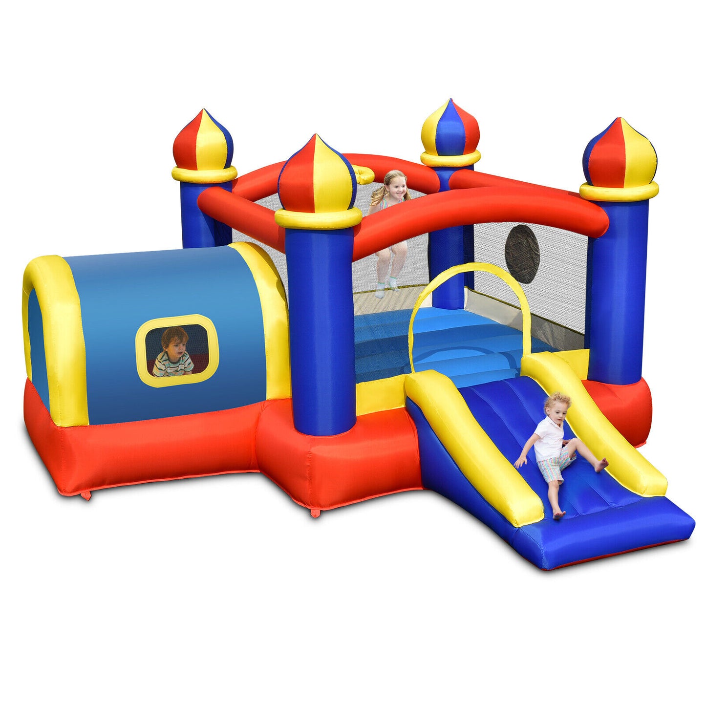 Festival Inflatable Bounce Castle with Carrying Bag without Blower