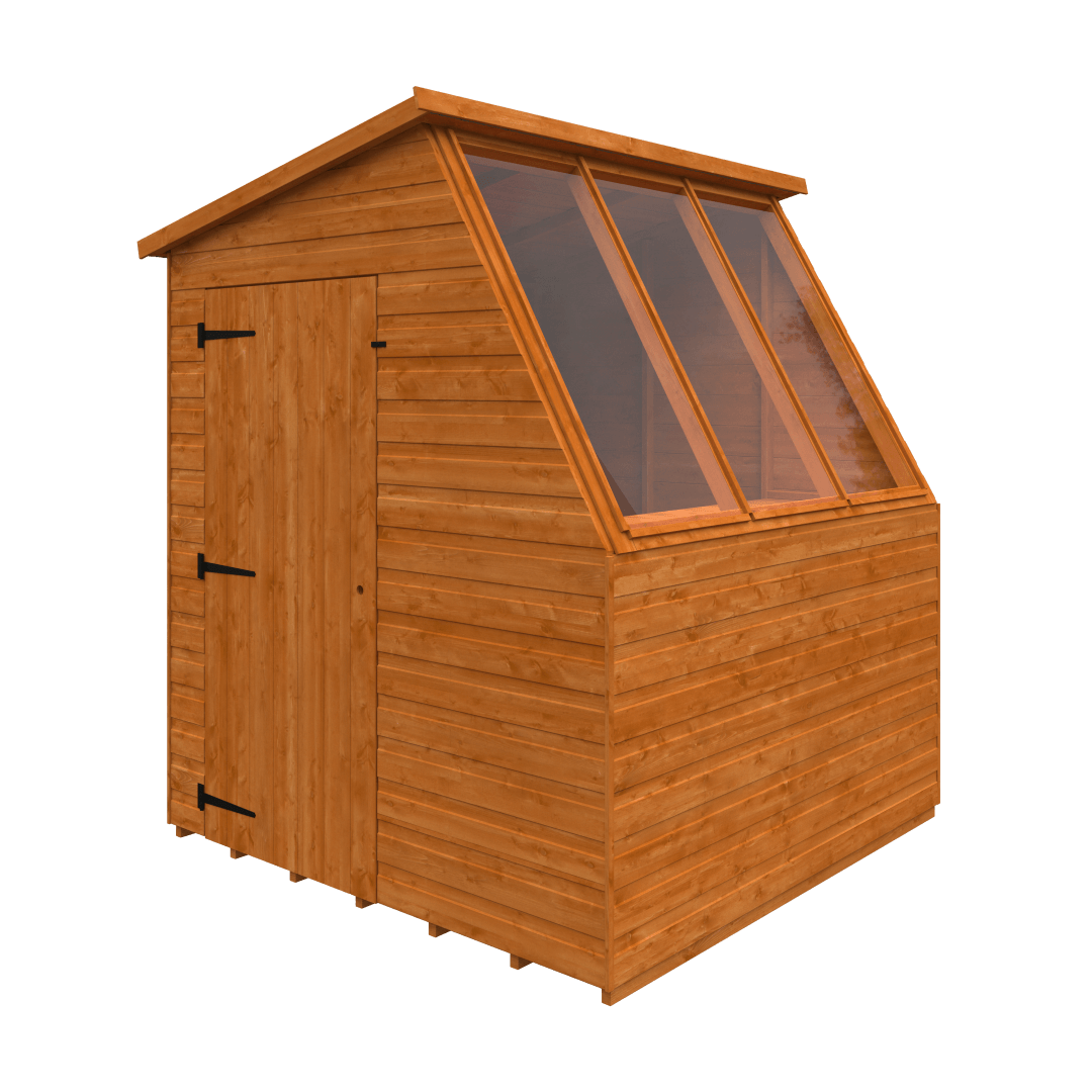 GardenArch 6x6 Jewel Potting Wooden Shed