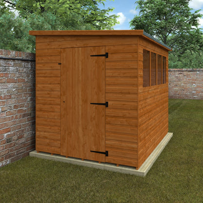 GardenArch 8x6 Lean-To Pent Wooden Shed