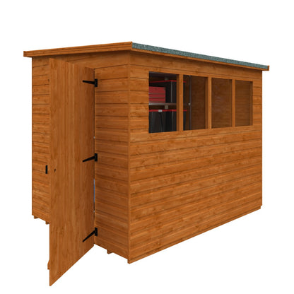 GardenArch 8x6 Lean-To Pent Wooden Shed
