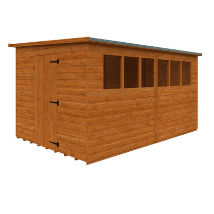 GardenArch 12x8 Lean-To Pent Wooden Shed