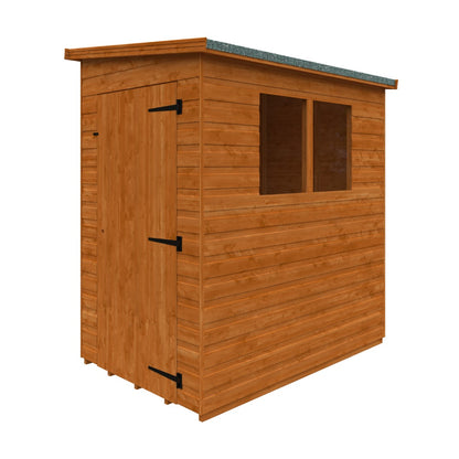 GardenArch 6x4 Lean-To Pent Wooden Shed