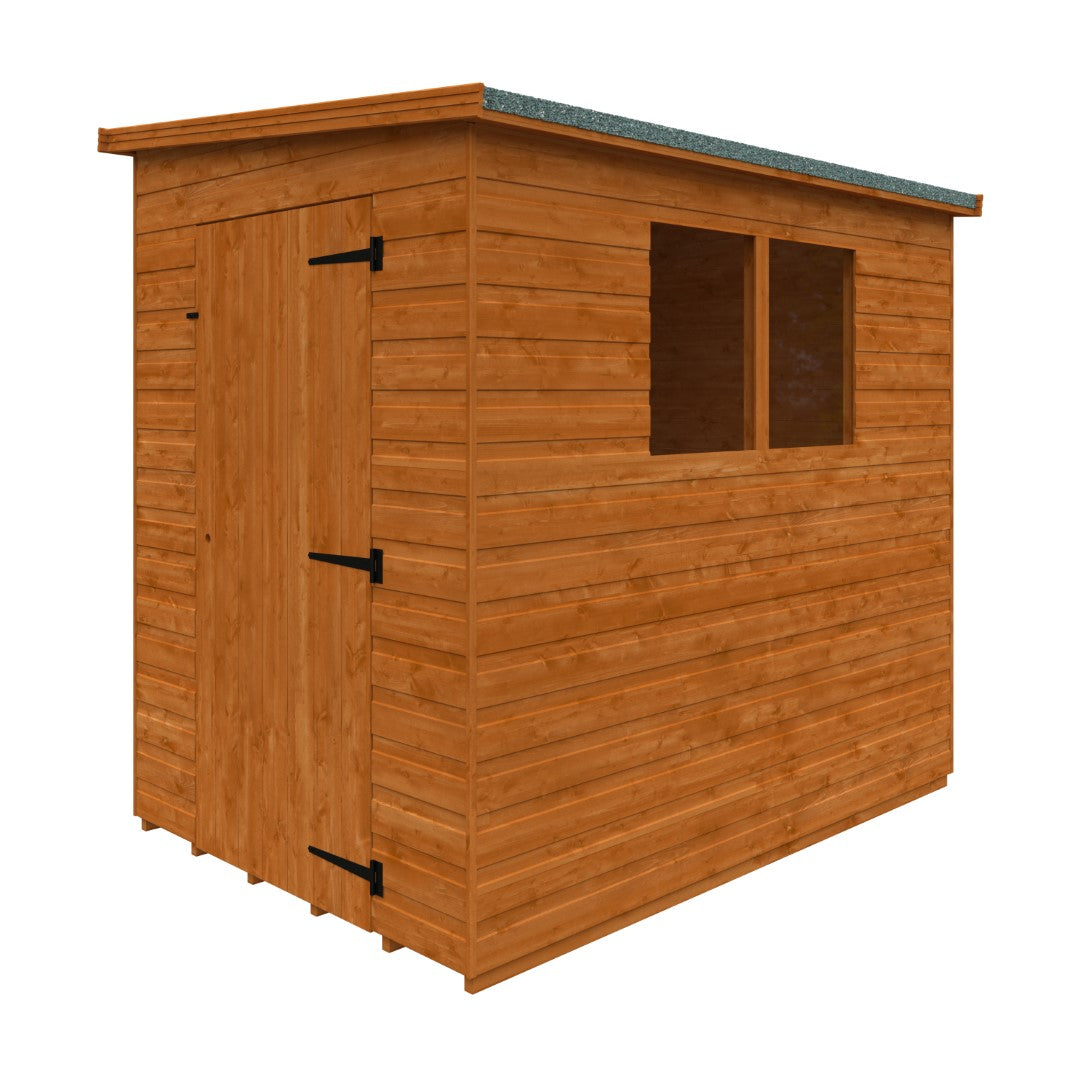 GardenArch 7x5 Lean-To Pent Wooden Shed