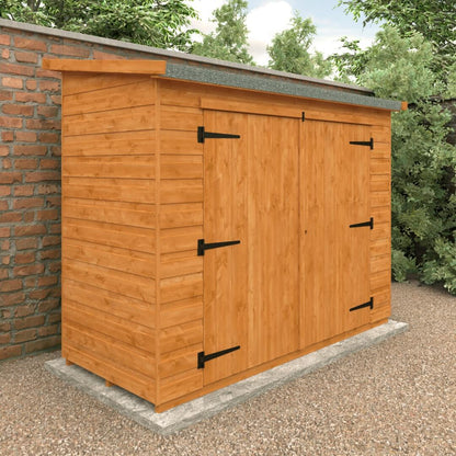GardenArch 7x3 Pent Compact Wooden Shed