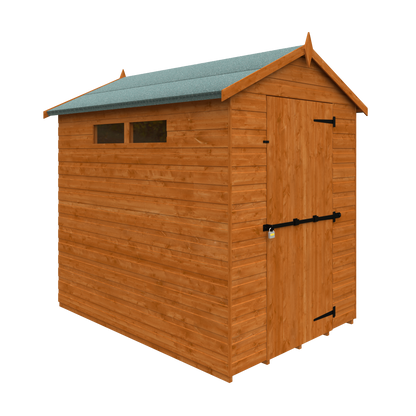 GardenArch 7x5 Security Apex Wooden Shed