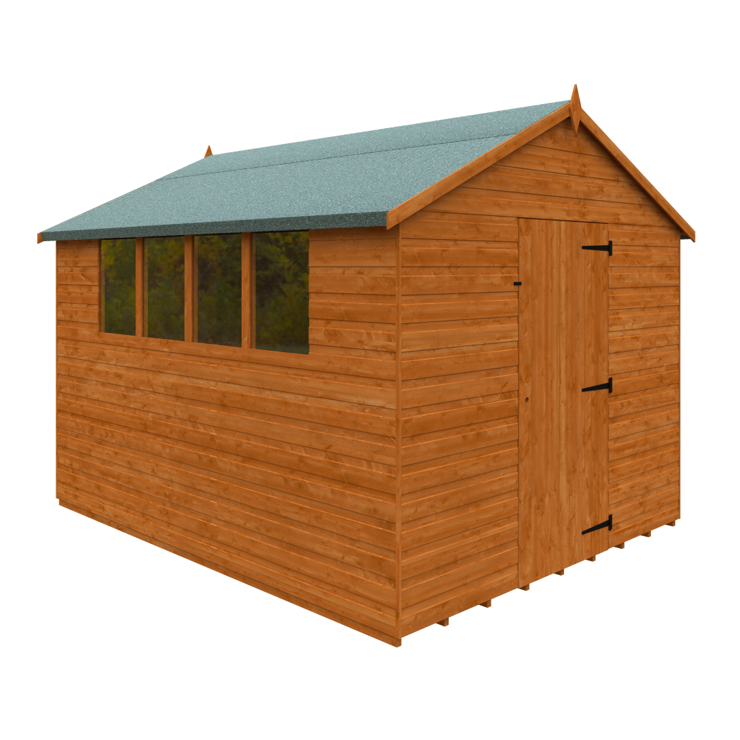 GardenArch 10x8 Super Apex Wooden Shed