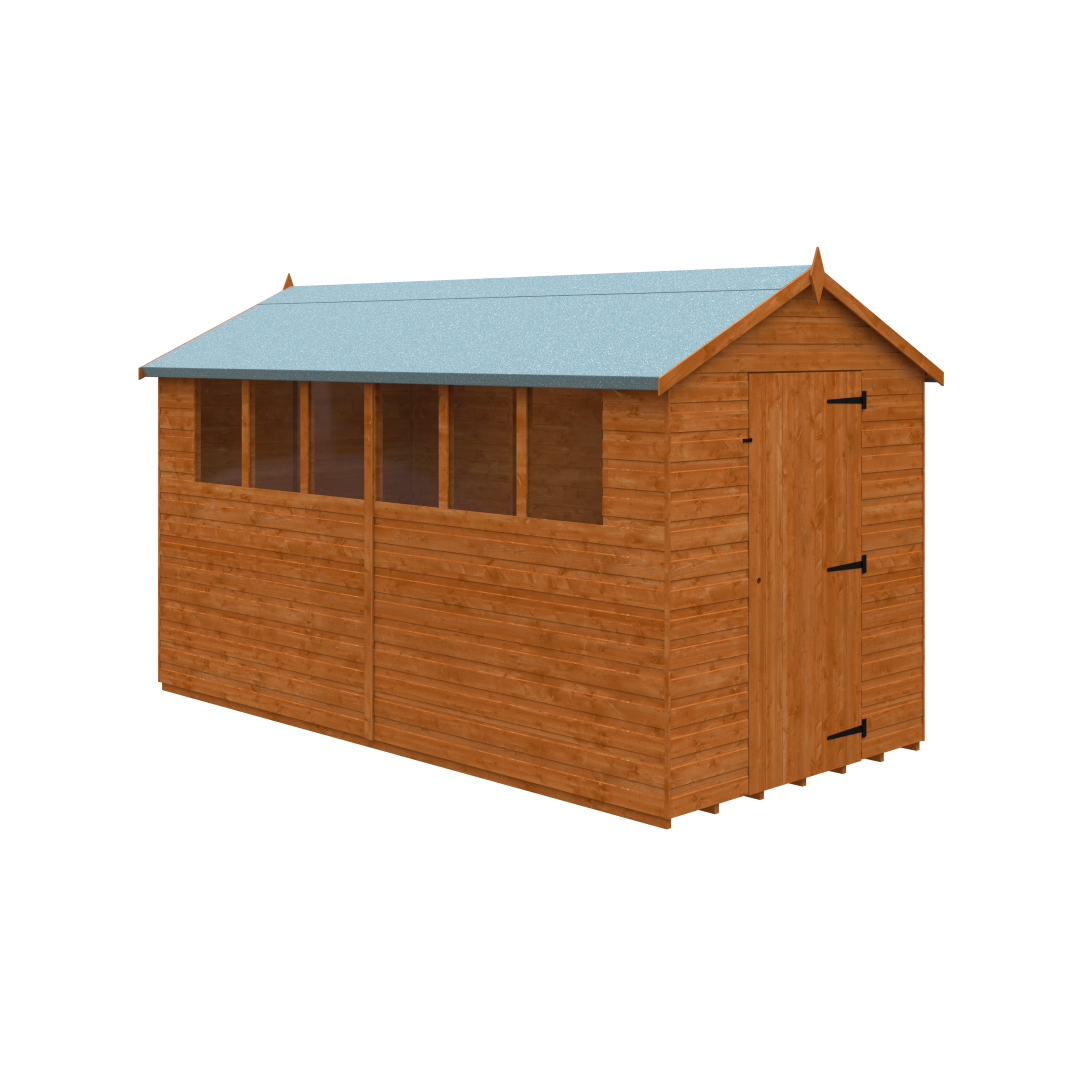 GardenArch 12x6 Super Apex Wooden Shed