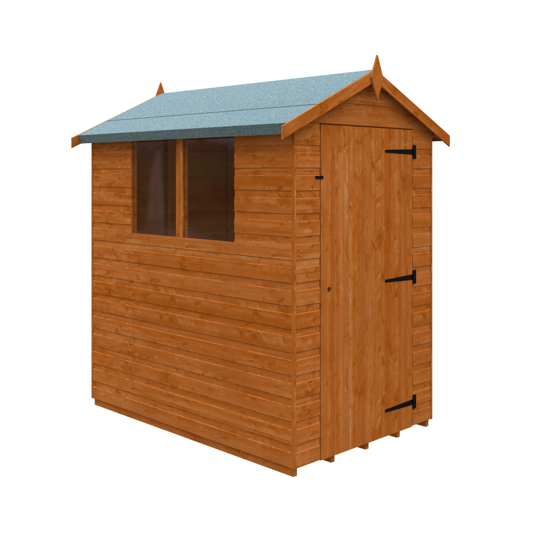GardenArch 6x4 Super Apex Wooden Shed