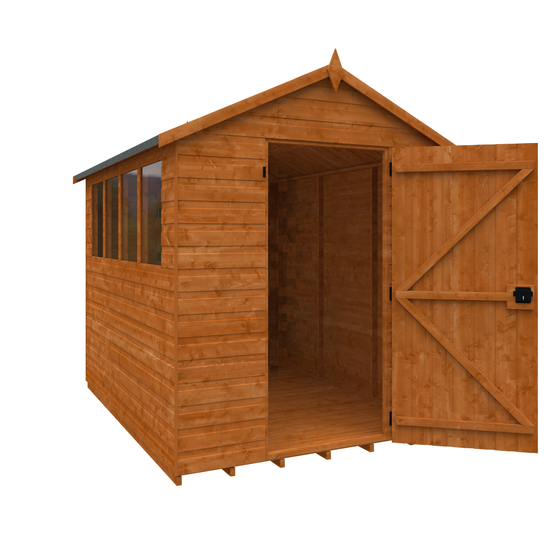 GardenArch 8x6 Super Apex Wooden Shed