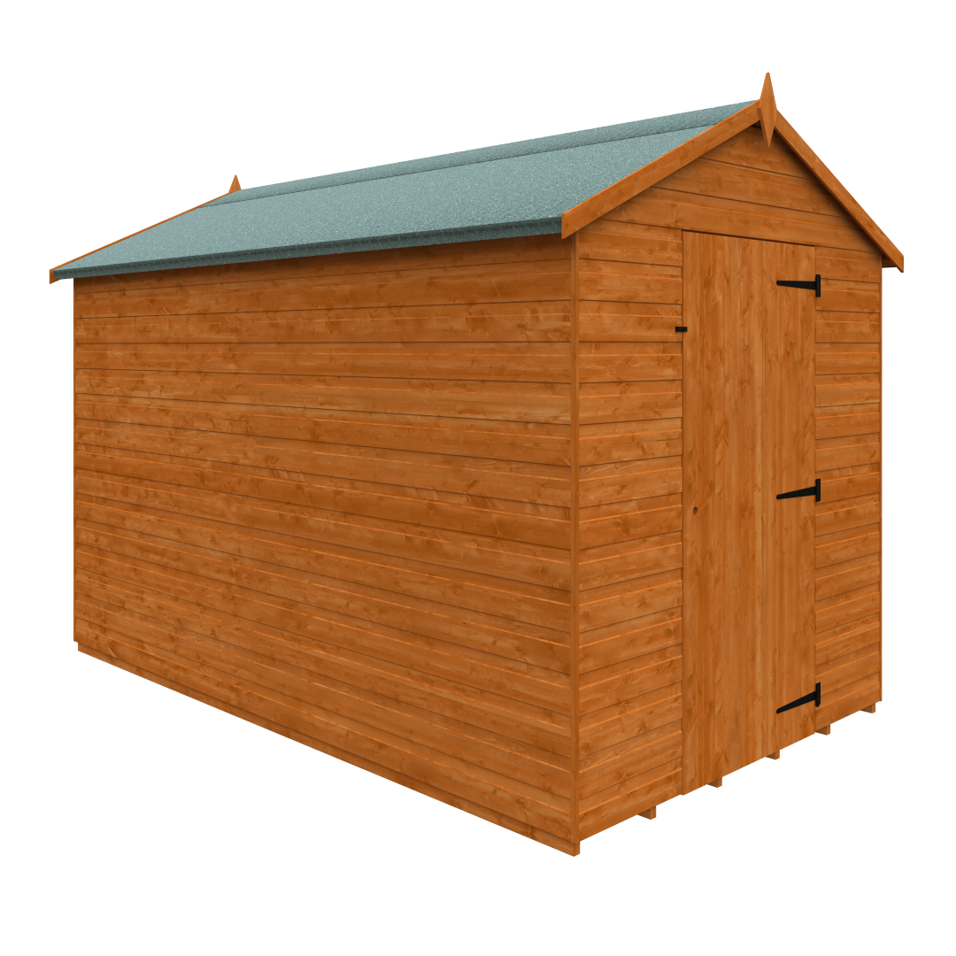 GardenArch 10x6 Super Apex Windowless Wooden Shed
