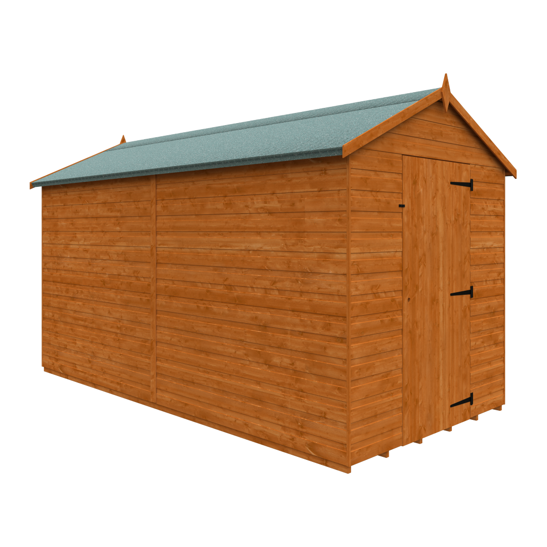 GardenArch 12x6 Super Apex Windowless Wooden Shed