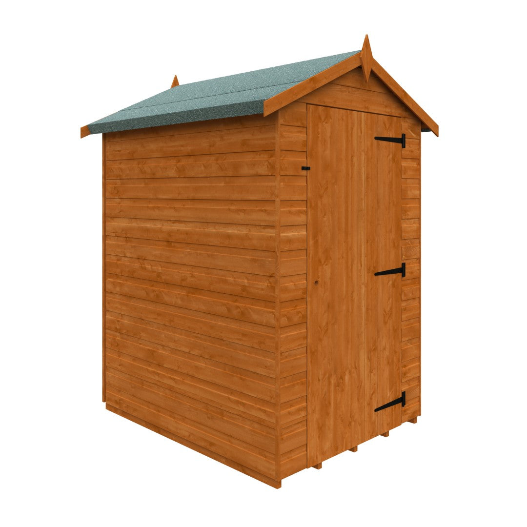 GardenArch 5x4 Super Apex Windowless Wooden Shed
