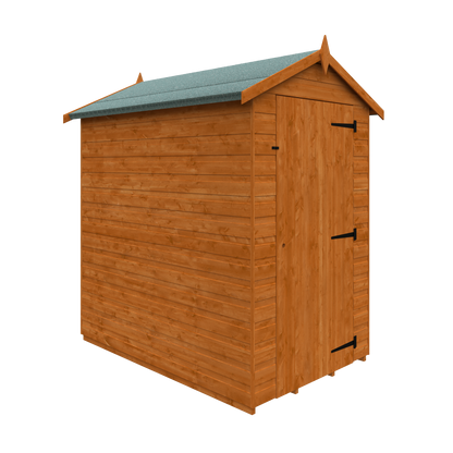 GardenArch 6x4 Super Apex Windowless Wooden Shed