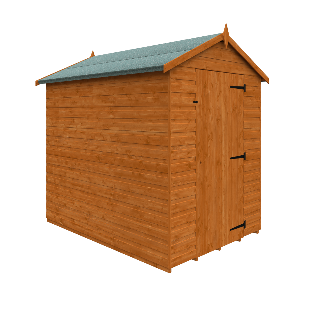 GardenArch 7x5 Super Apex Windowless Wooden Shed