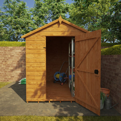 GardenArch 8x6 Super Apex Windowless Wooden Shed
