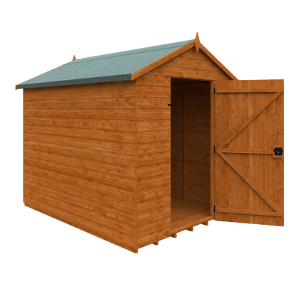 GardenArch 8x6 Super Apex Windowless Wooden Shed