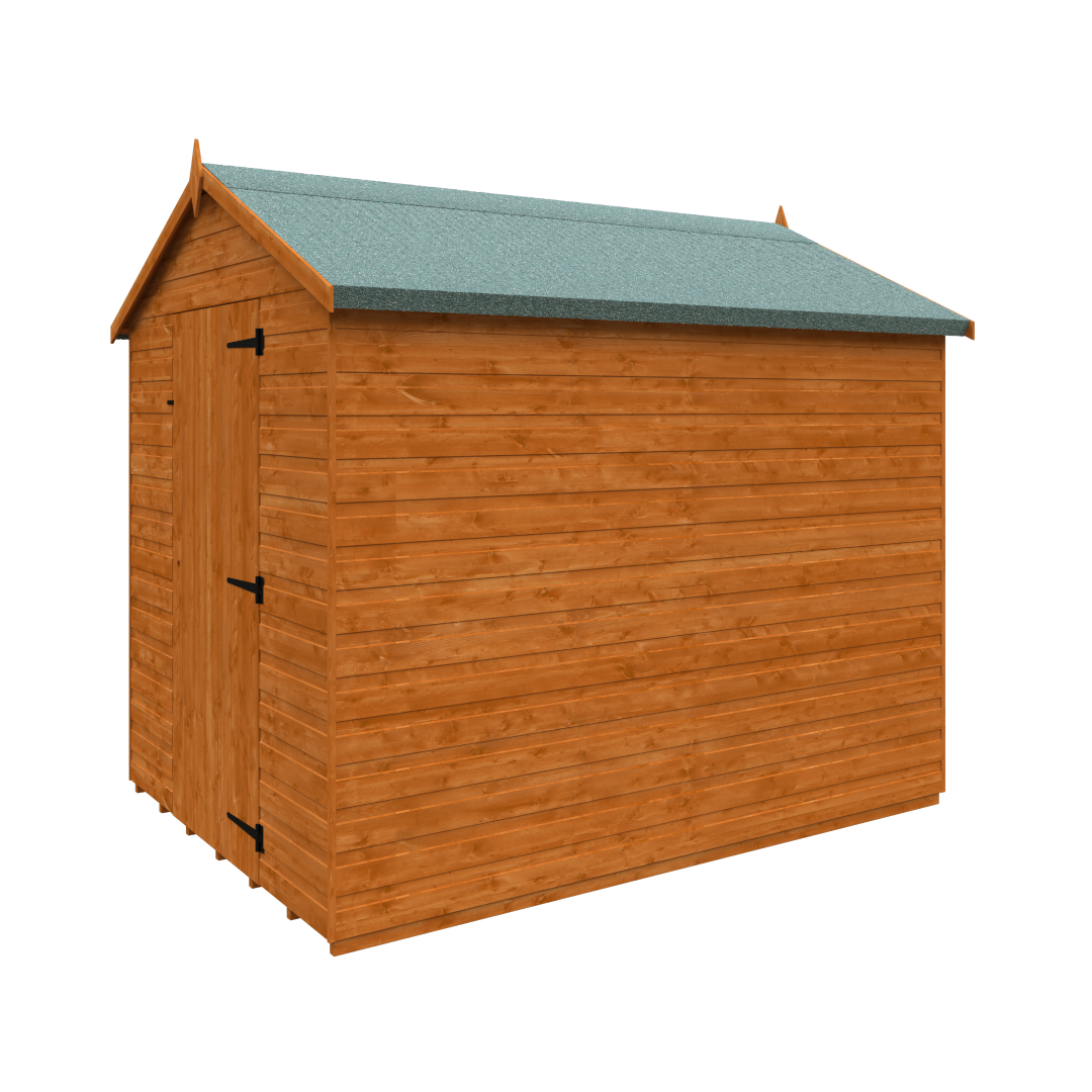 GardenArch 8x6 Super Apex Windowless Wooden Shed