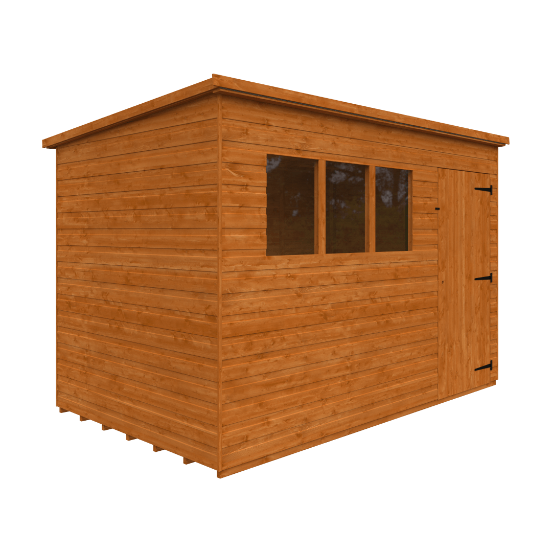 GardenArch 10x6 Super Pent Wooden Shed