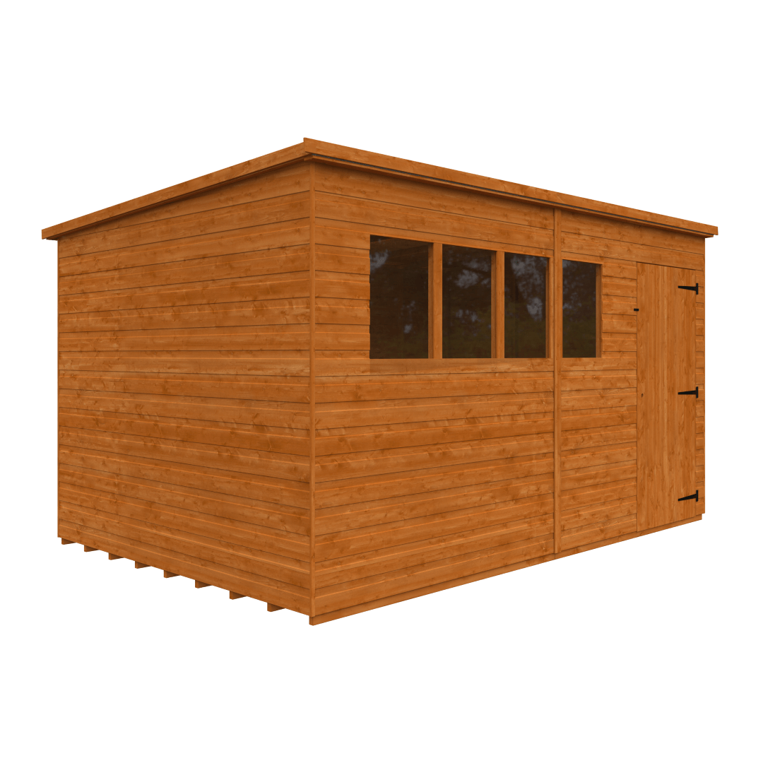 GardenArch 12x8 Super Pent Wooden Shed