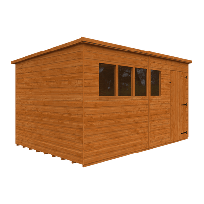 GardenArch 12x8 Super Pent Wooden Shed