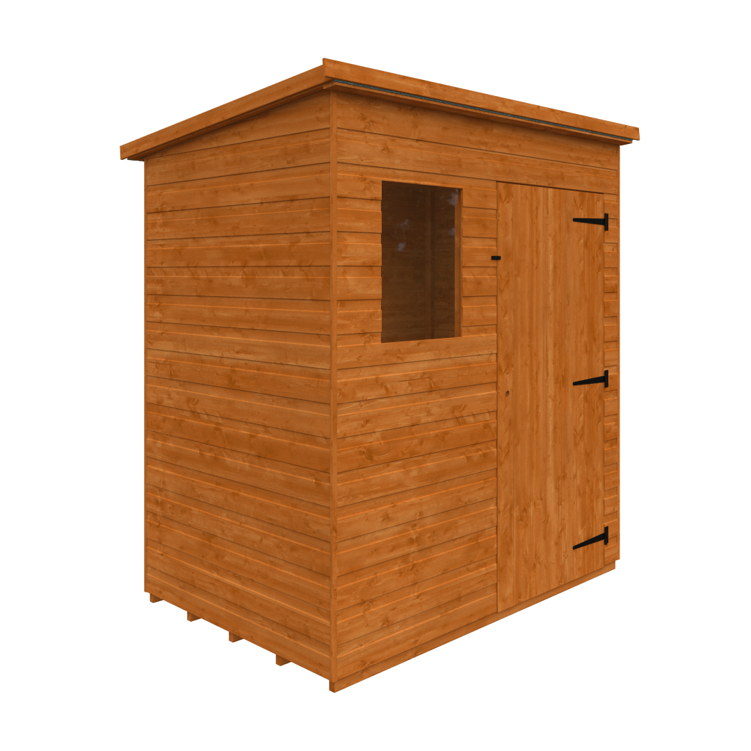 GardenArch 6x4 Super Pent Wooden Shed