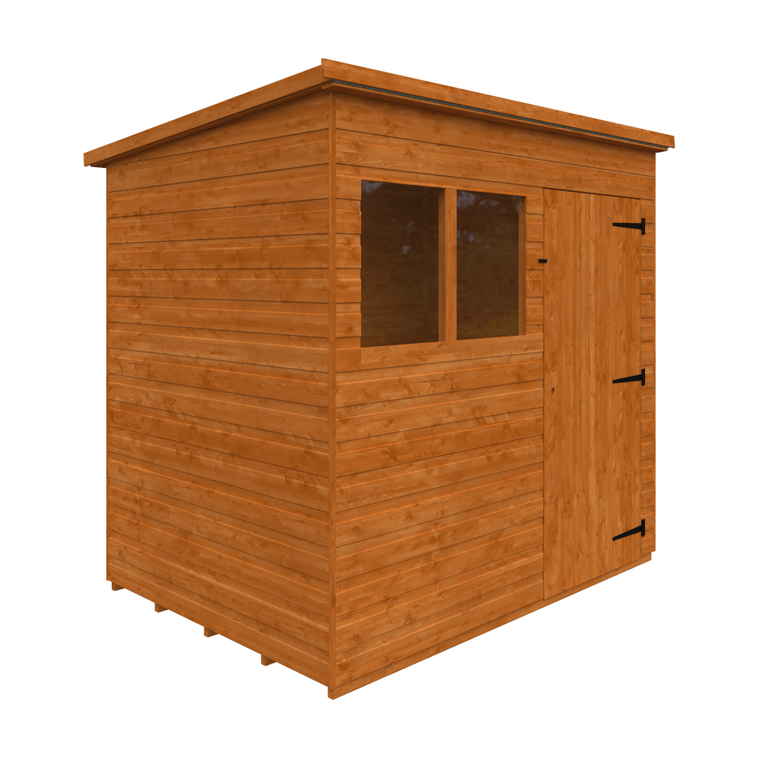 GardenArch 7x5 Super Pent Wooden Shed