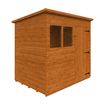 GardenArch 7x5 Super Pent Wooden Shed