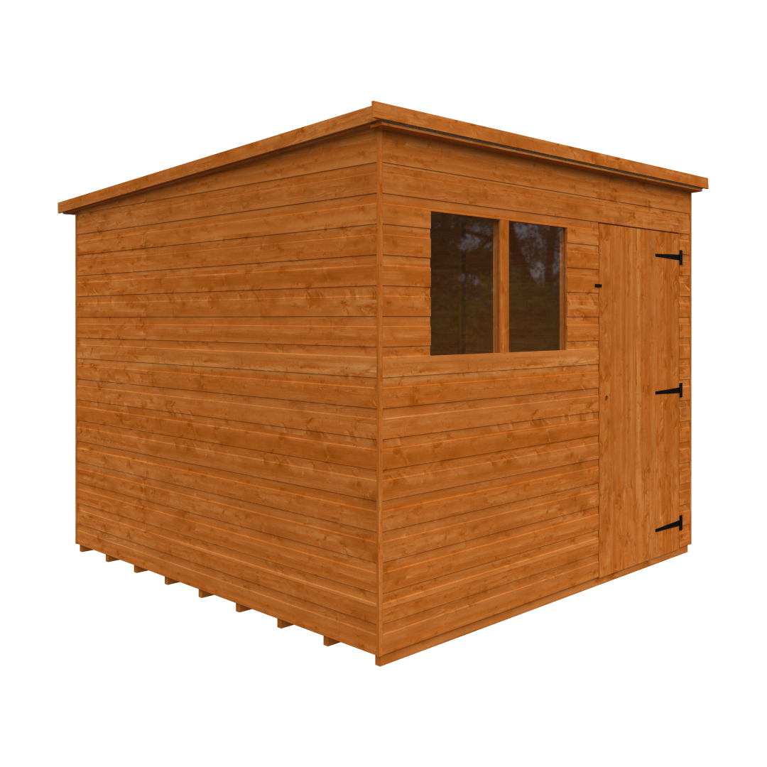 GardenArch 8x8 Super Pent Wooden Shed