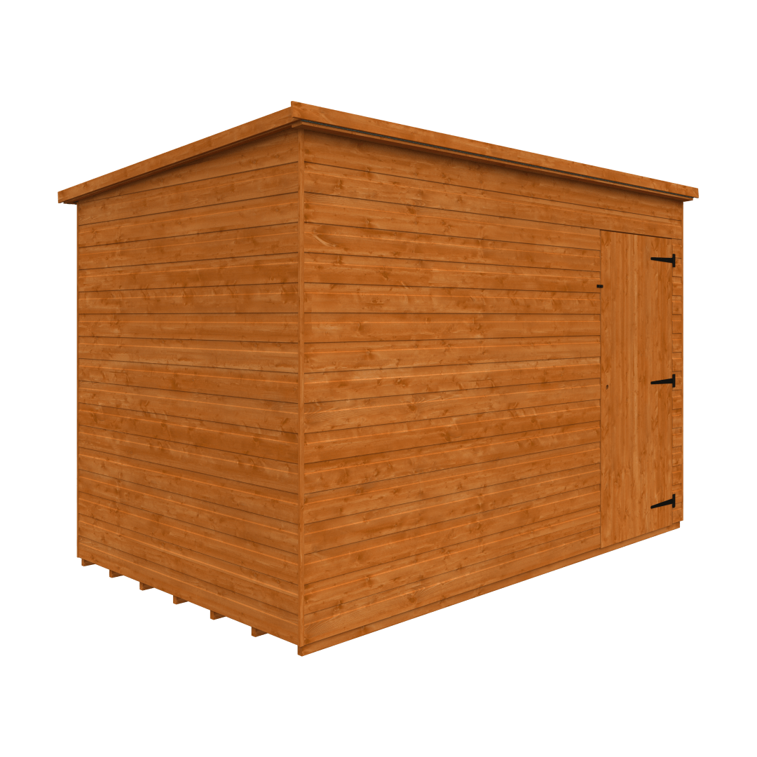 GardenArch 10x6 Super Pent Windowless Wooden Shed