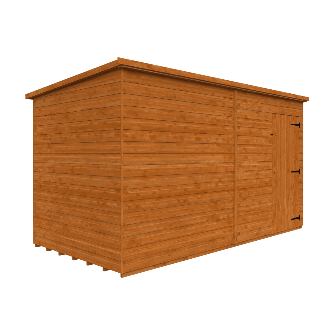 GardenArch 12x6 Super Pent Windowless Wooden Shed