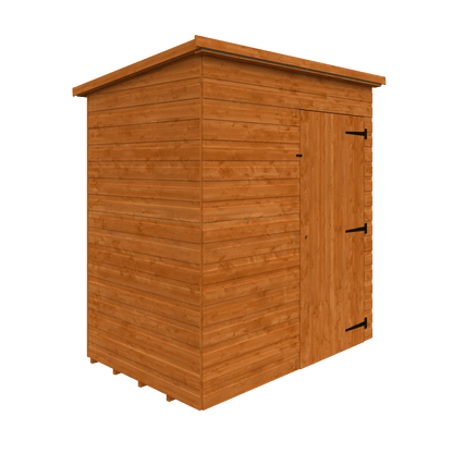 GardenArch 6x4 Super Pent Windowless Wooden Shed