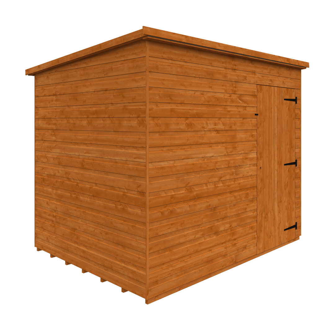 GardenArch 8x6 Super Pent Windowless Wooden Shed