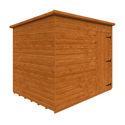 GardenArch 8x6 Super Pent Windowless Wooden Shed