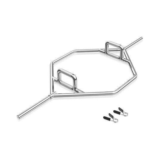 Olympic Hex Trap Bar with Flat or Raised Knurled Handles