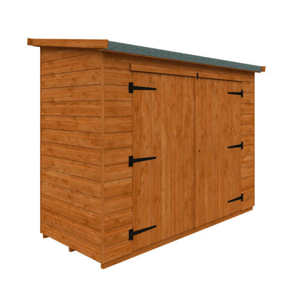 GardenArch 7x3 Pent Compact Wooden Shed