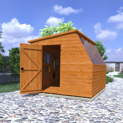 GardenArch 10x8 Jewel Potting Wooden Shed