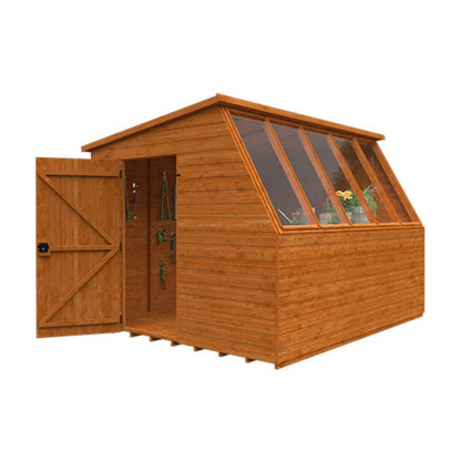 GardenArch 10x8 Jewel Potting Wooden Shed