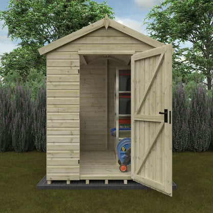 GardenArch 8x6 Apex Premier Wooden Shed