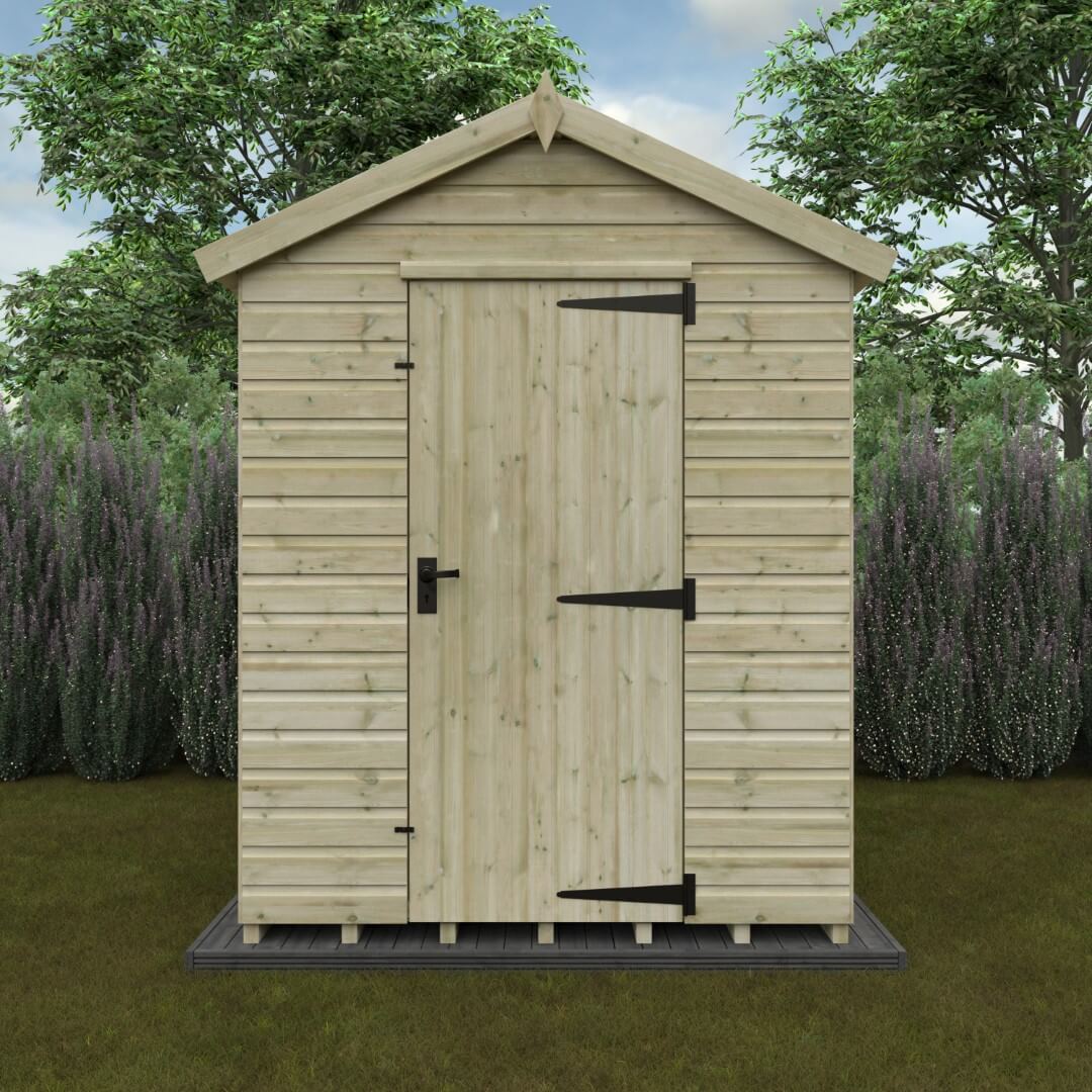 GardenArch 8x6 Apex Premier Wooden Shed