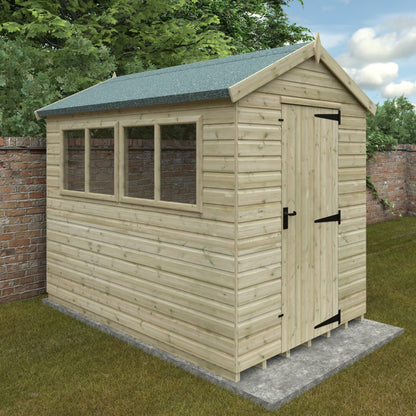 GardenArch 9x6 Apex Premier Wooden Shed