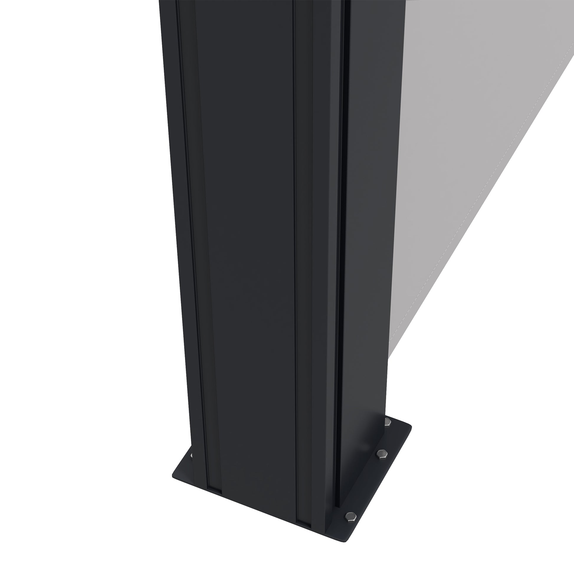 Outsunny 400 x x 160cm Retractable Side Awning - Light Grey