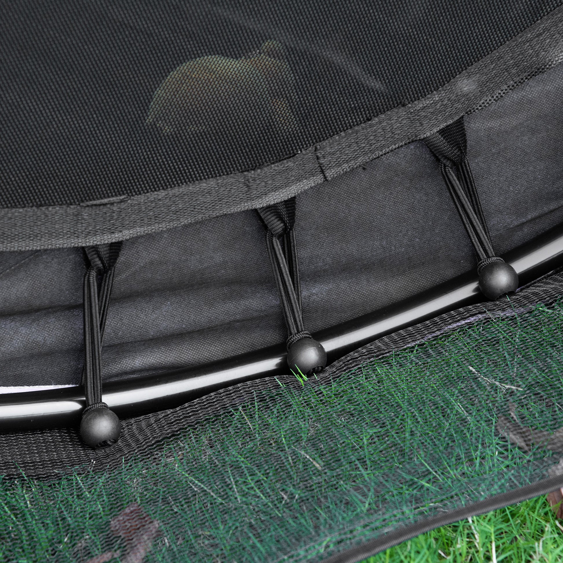 HOMCOM 5.2FT Kids Trampoline with Safety Enclosure, Indoor Outdoor Toddler Trampoline for Ages 3-10 Years, Pink