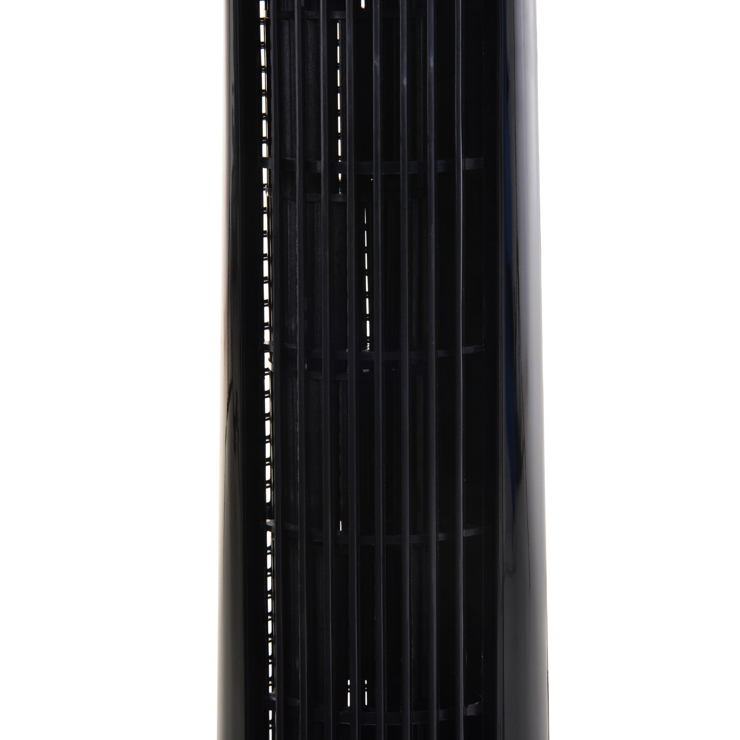 HOMCOM 36" Tower Fan Oscillating 3 Speeds w/ Remote Control Timer Moving Head Quiet Operation Home Office Bedroom Black - 92H cm